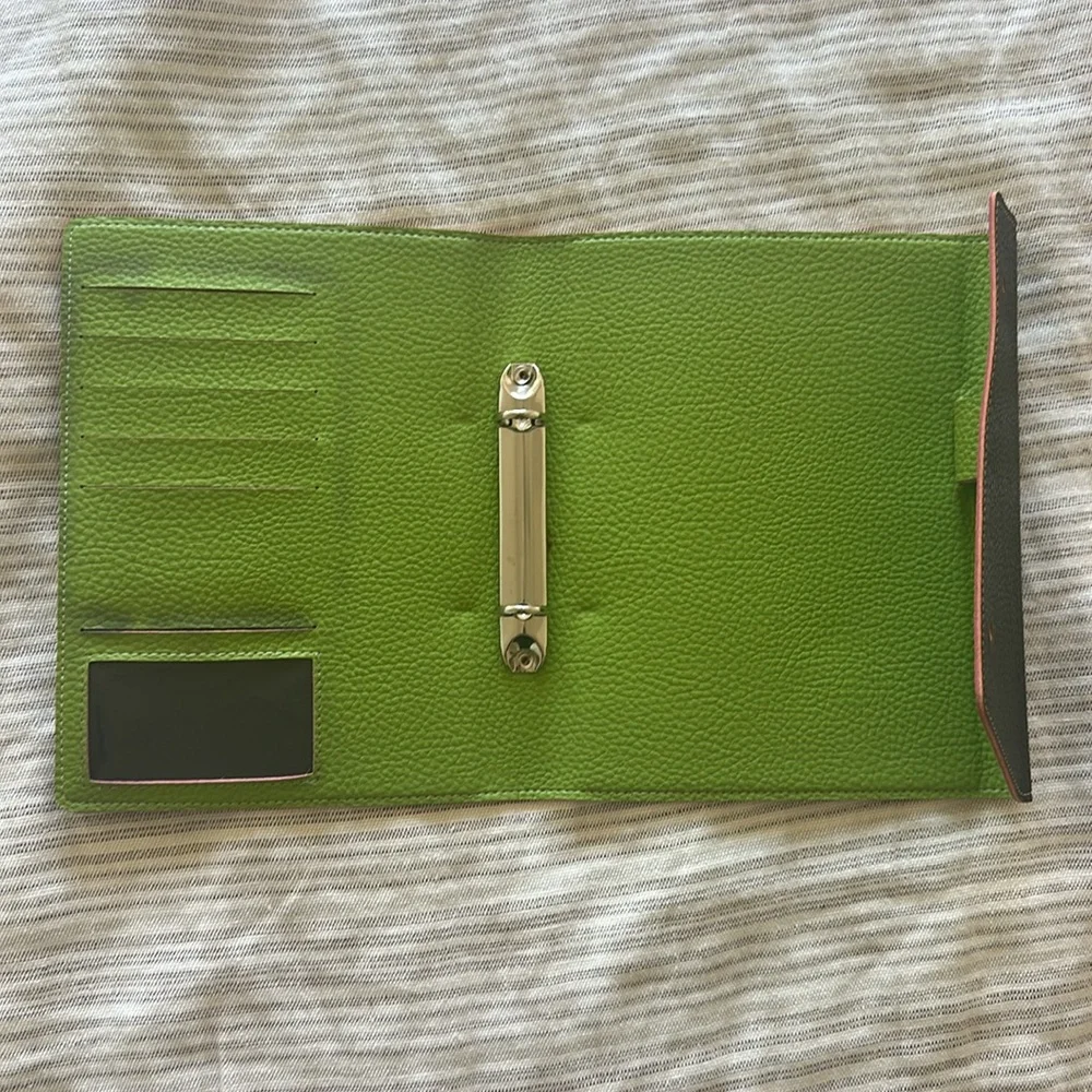 RARE Coach Leather Filofax Journal